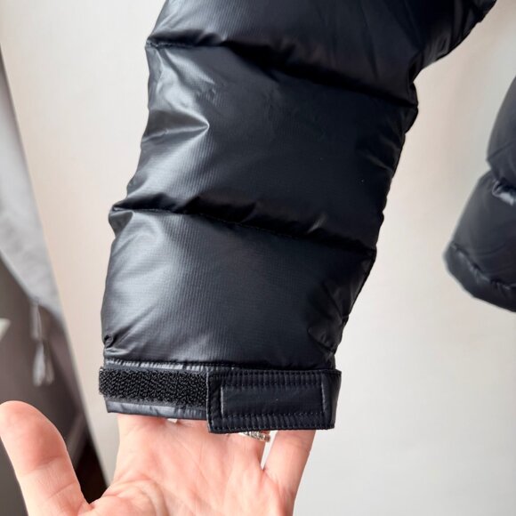 The North Face TNF 2000 Retro Nuptse 700 Down Puffer Jacket Black Women’s, Size - Picture 5 of 15